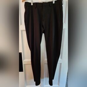 Haggar mens black dress pants